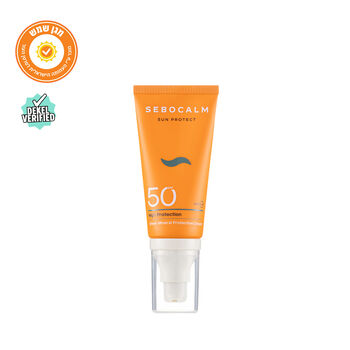 קרם הגנה מינרלי לפנים +SPF50