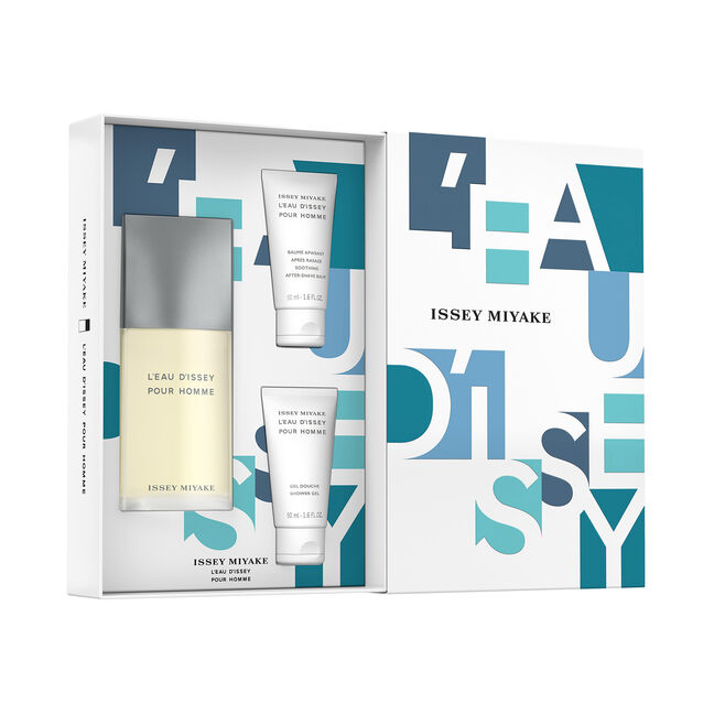 מארז לגבר L'EAU D'ISSEY א.ד.ט 125 מ"ל + ג'ל רחצה 50 מ"ל + אפטר שייב באלם 50 מ"ל