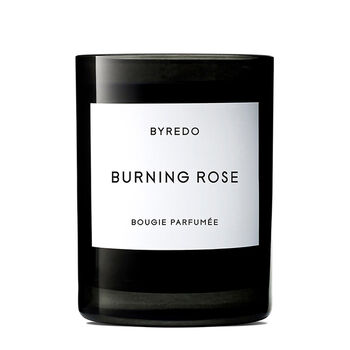 BURNING ROSE CANDLE