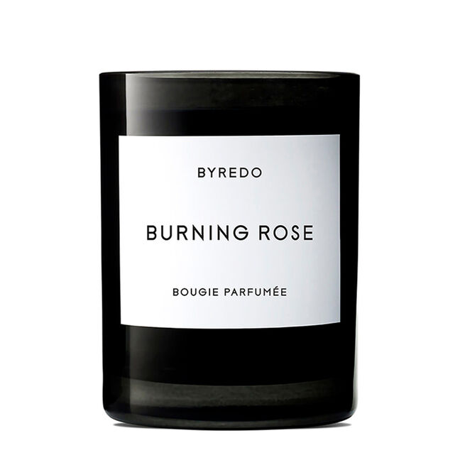 BURNING ROSE CANDLE