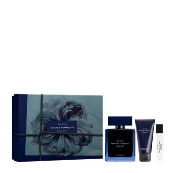 מארז לגבר BLUE NOIR א.ד.פ 100 מ"ל + 10 מ"ל + ג'ל רחצה מבושם 50 מ''ל מארז לגבר BLUE NOIR א.ד.פ 100 מ"ל + 10 מ"ל + ג'ל רחצה מבושם 50 מ''ל