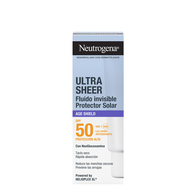 מקדם הגנה נוזלי ULTRA SHEER SPF50 מגן מפני סימני הזדקנות