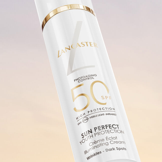 קרם פנים למראה זוהר ואחיד SUN PERFECT SPF50