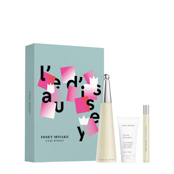 מארז לאישה L'EAU D'ISSEY א.ד.ט 100 מ"ל + 10 מ"ל + תחליב גוף 50 מ"ל