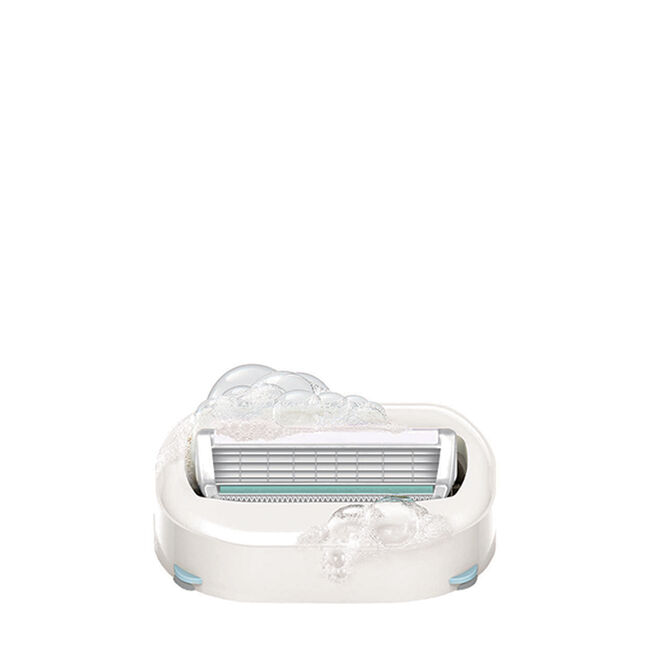 ראשי סכיני גילוח SENSITIVE CARE לאישה עטופים בסבון ומועשרים באלוורה