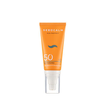 קרם הגנה מינרלי לפנים +SPF50