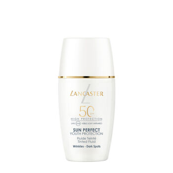 תחליב עם גוון לטשטוש קמטים וכהויות SPF50 הגנה גבוהה