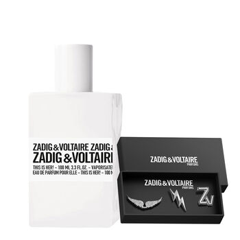 מארז לאישה ZADIG OBSESSION בושם 100 מ"ל א.ד.פ + סיכות