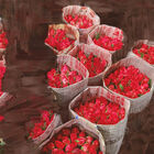 BURNING ROSE CANDLE image number null