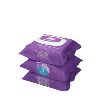 מגבונים להסרת איפור עיניים ופנים עם חומצה היאלורונית