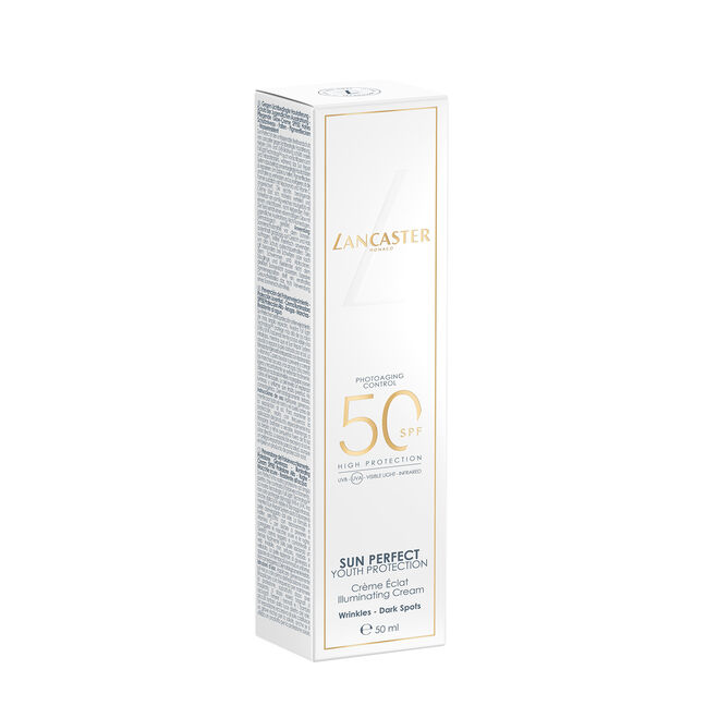 קרם פנים למראה זוהר ואחיד SPF50 נגד קמטים וכהויות