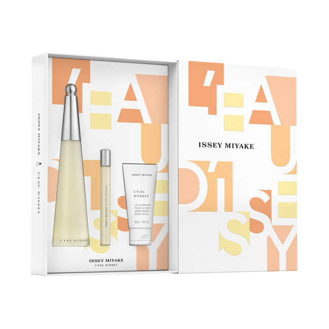 מארז לאישה L'EAU D'ISSEY א.ד.ט 100 מ"ל + 10 מ"ל + תחליב גוף 50 מ"ל
