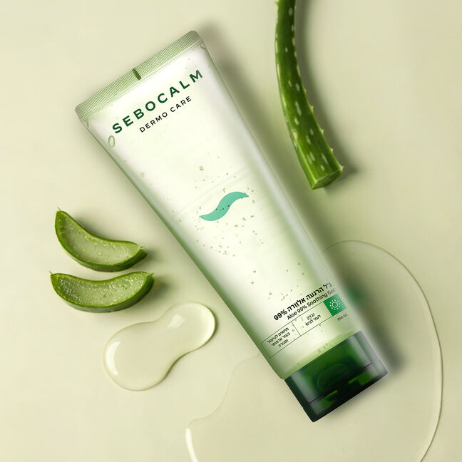 ג'ל אלוורה 99% להרגעת עור הגוף