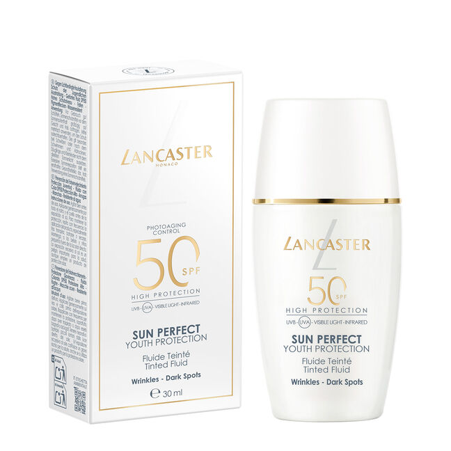 תחליב עם גוון לטשטוש קמטים וכהויות SUN PERFECT SPF50