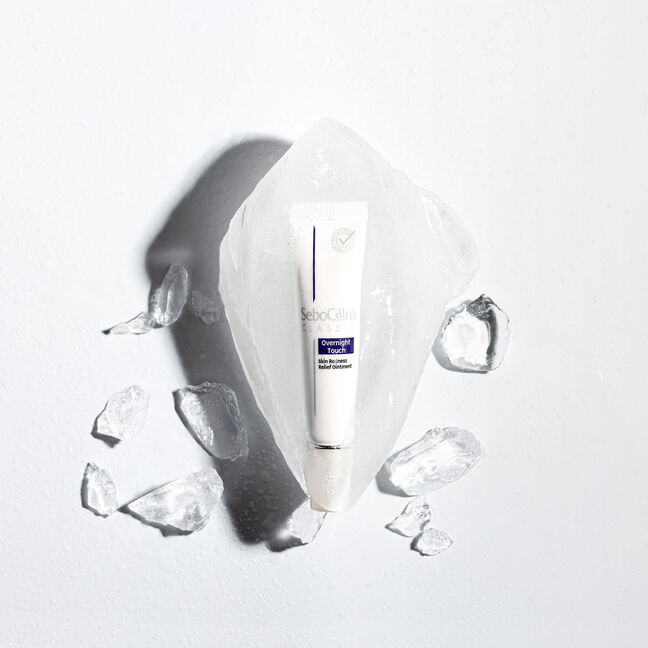 משחת בין לילה לעור אדמומי ומגורה