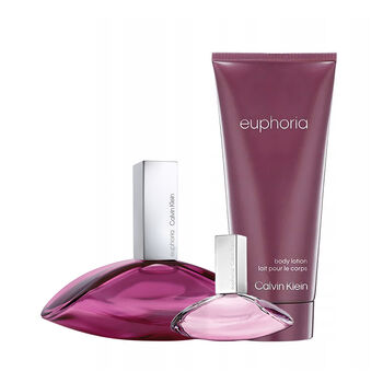 מארז לאישה EUPHORIA 100 מ"ל א.ד.פ + 15 מ"ל א.ד.פ + תחליב גוף 100 מ"ל