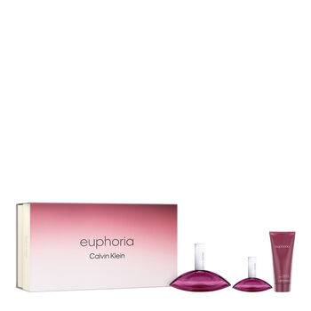 מארז לאישה EUPHORIA אדפ 100 מ"ל + תחליב גוף 100 מ"ל + אדפ 30 מ"ל
