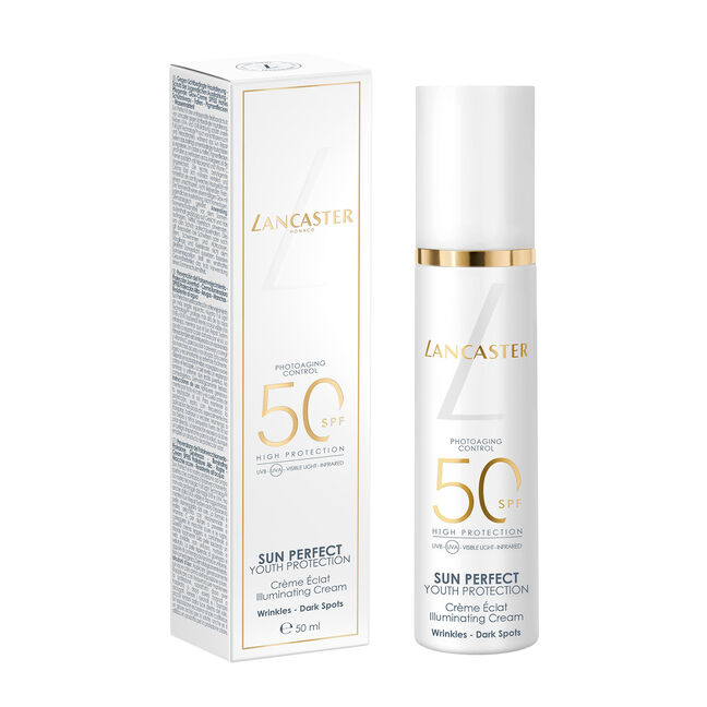 קרם פנים למראה זוהר ואחיד SPF50 נגד קמטים וכהויות