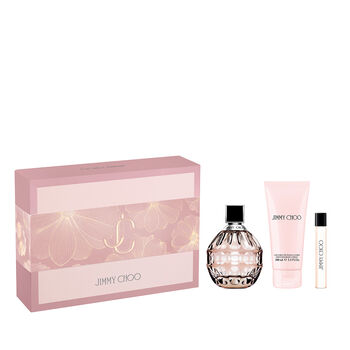 מארז לאישה JIMMY CHOO א.ד.פ 100 מ"ל + 10 מ"ל + קרם גוף 100 מ"ל