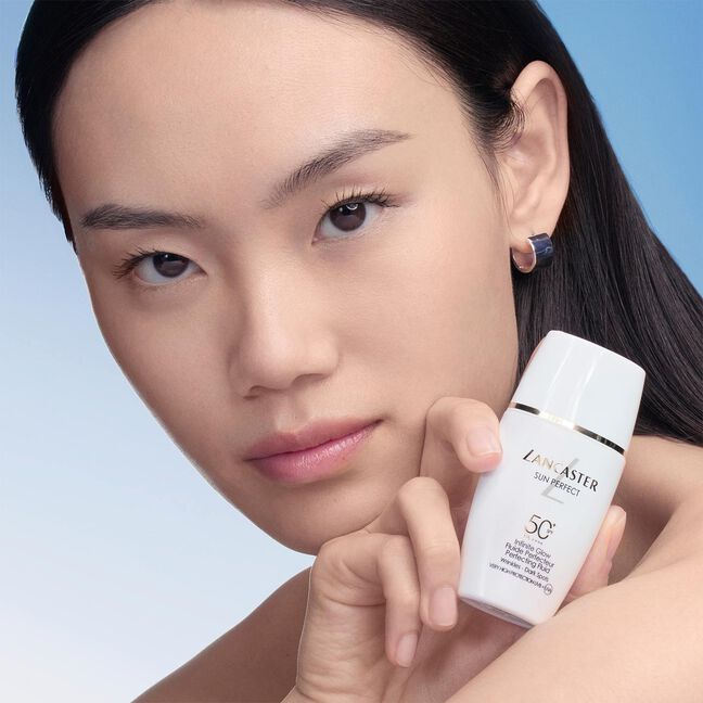 תחליב עם גוון לטשטוש קמטים וכהויות SUN PERFECT SPF50