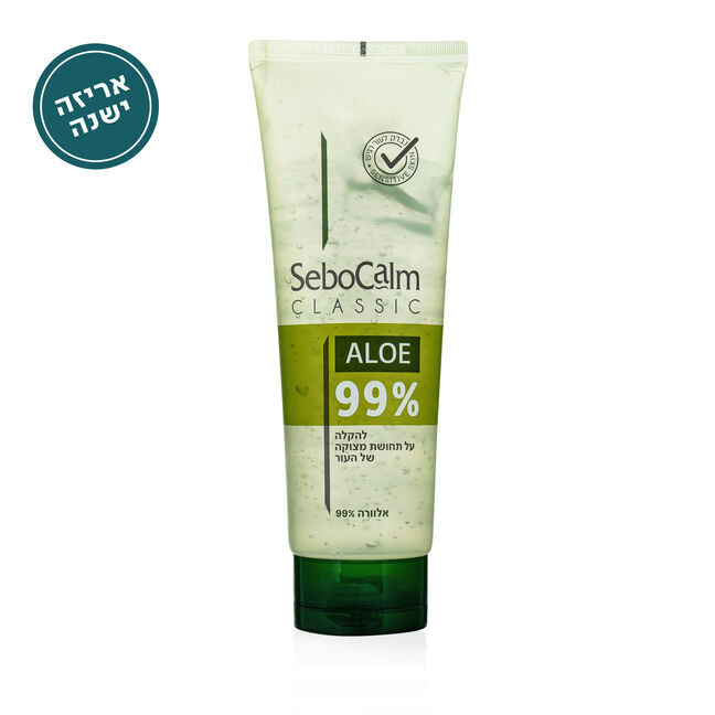 ג'ל אלוורה 99% להרגעת עור הגוף
